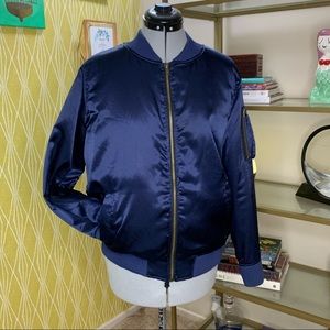 BP Retro Silky Bomber Jacket